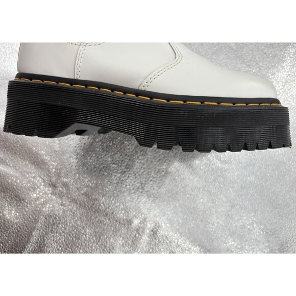 Dr. Martens 2976 Quad Platform Chelsea Women's Boot White Size 7 - Picture 9 of 10